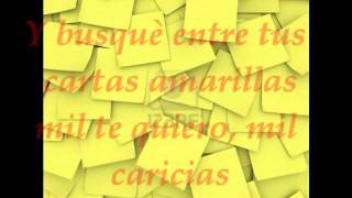 Nino Bravo ( Cartas amarillas ) subtitulada chords