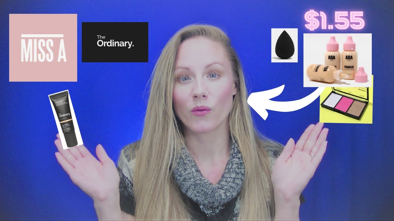 Under $2 Shop Miss A Gems and the Ordinary-Best Full Coverage Concealer?! Save $ With This Makeup!