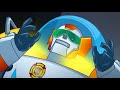 ¡Problemas en el centro! | Rescue Bots | Temporada 3 Episodio 4 | animacion | niños transformadores