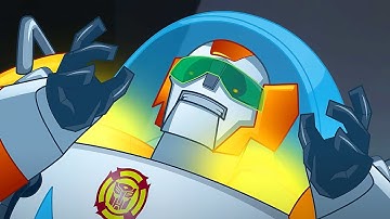 ¡Problemas en el centro! | Rescue Bots | Temporada 3 Episodio 4 | animacion | niños transformadores