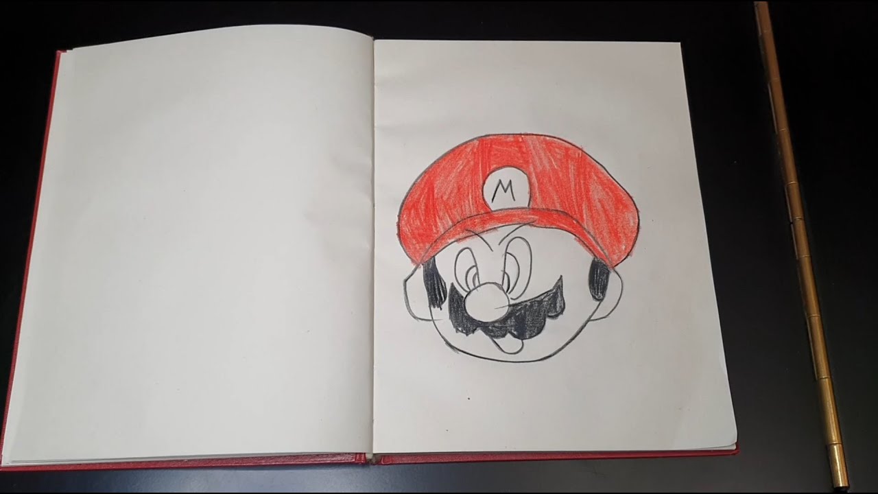 Mario Drawing Song (Drawing + Piano) YouTube