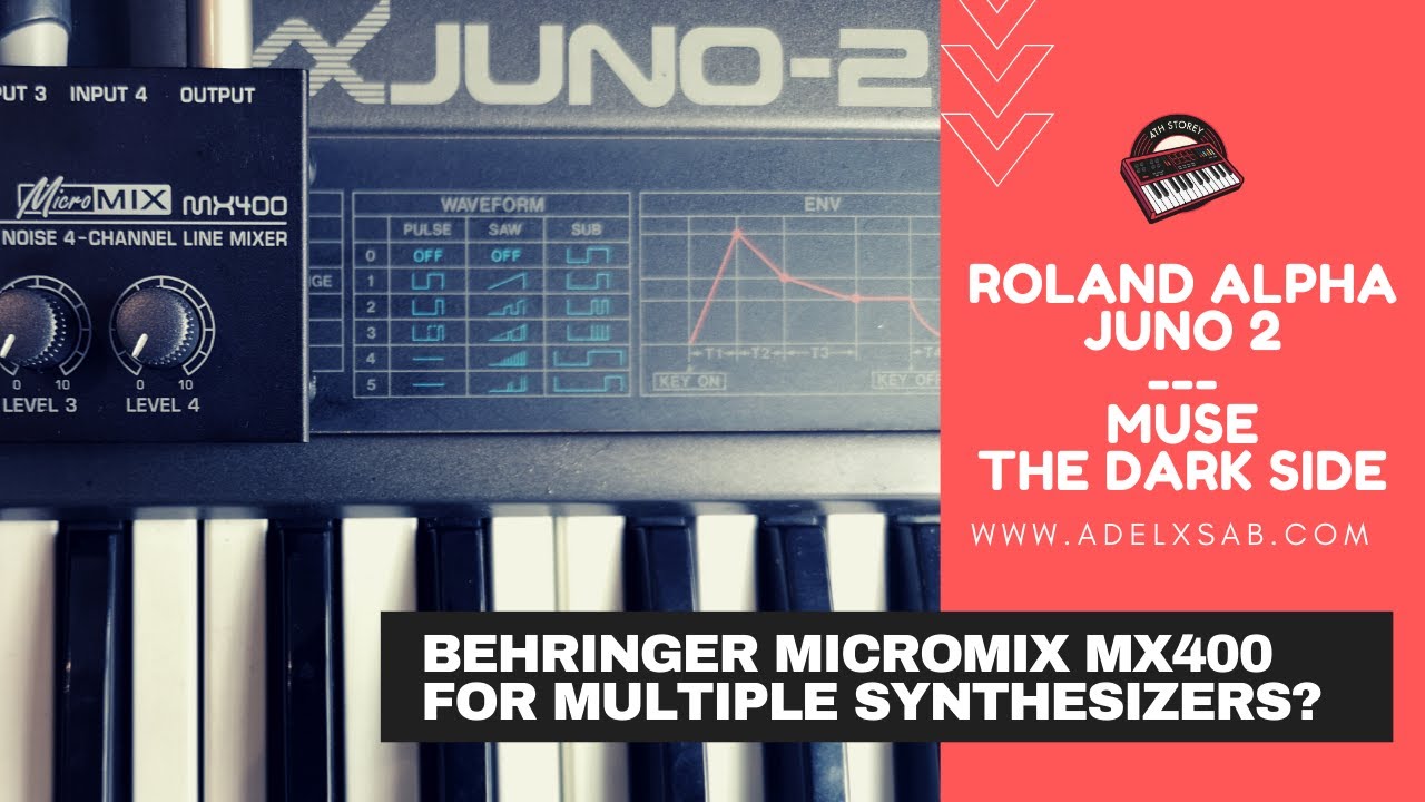 Muse - The Dark Side Cover [Behringer MX400 Test with Roland Alpha