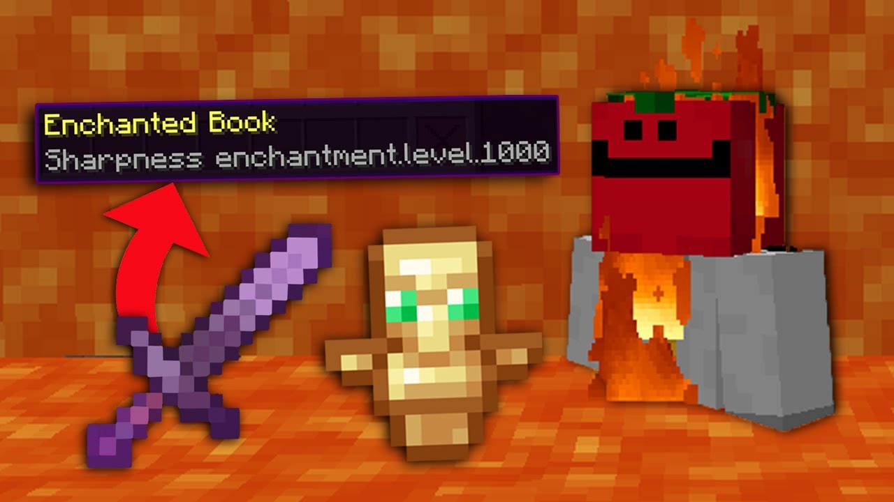 Minecraft, But Fire Drops SUPER Items...