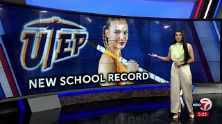 Parnov breaks school record as UTEP completes first Outdoor Meet at the Arizona Spring Break ...