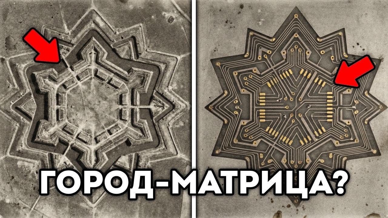 Города-звезды: Почему их форма идеально повторяет микросхемы?