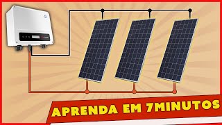 🔌 Como ligar 3 Painéis Fotovoltaicos em Paralelo? ☀️
