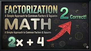 How to Find the Common Factor (Factorising Part 1)