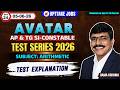 AVATAR 120 DAYS | DAY 24 | AP & TG SI - Constable 2026 | ARITHMETIC Test Explanation