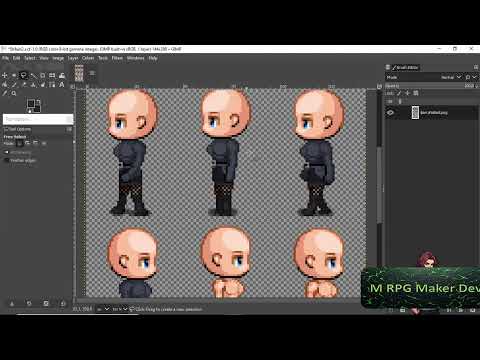 Game From Scratch Episode 7 Second Main Character Walking Sprite