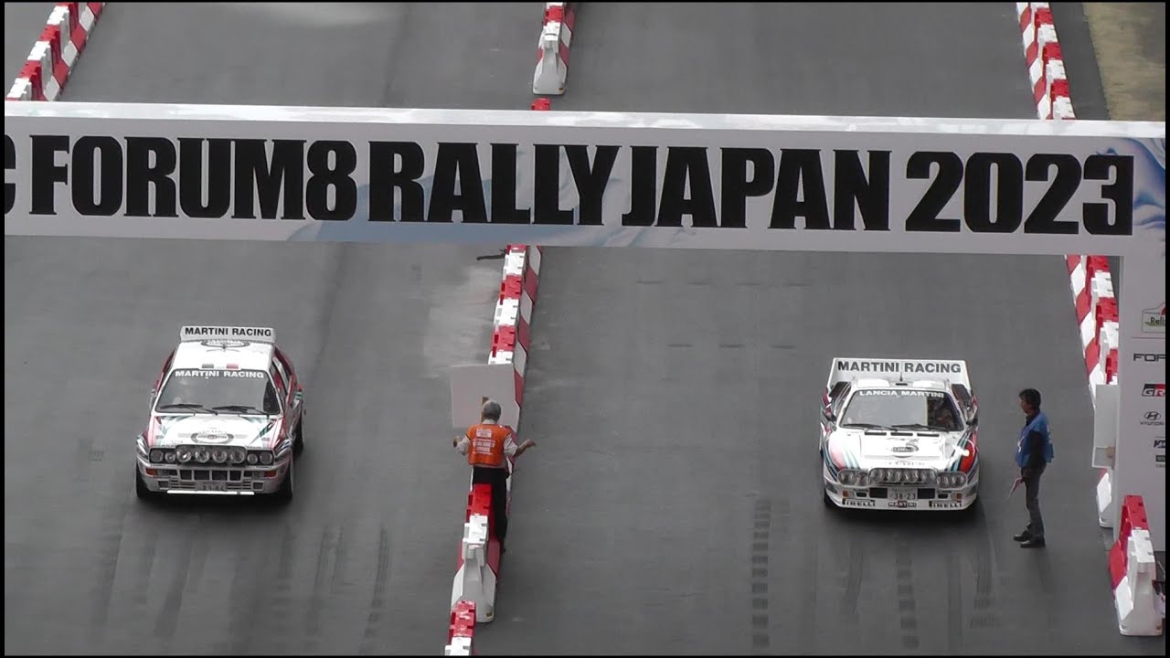 ラリージャパン2023 Historic Car Rally SSS 途中から