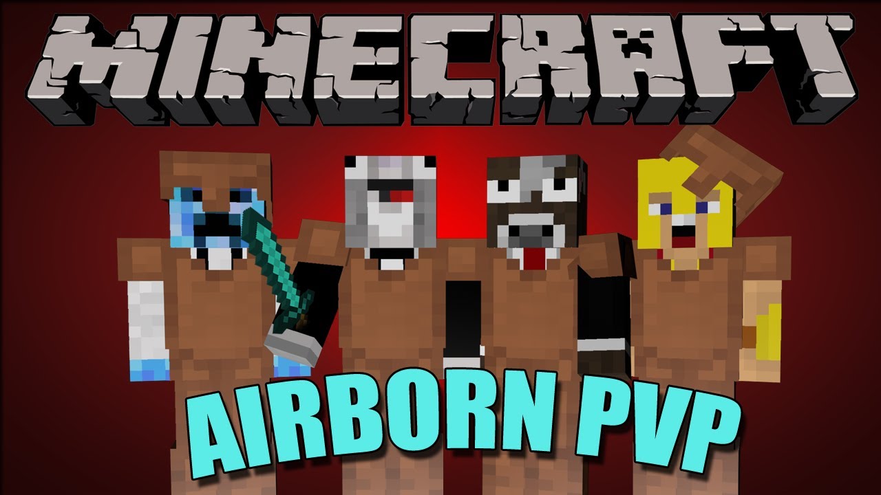 Minecraft  "Airborn PVP" MiniGame