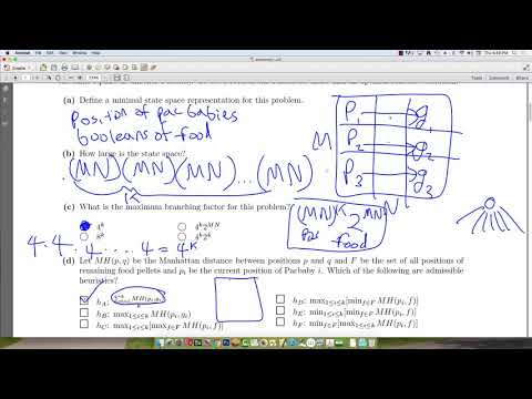 [CS188 FA19] Exam-Prep Section 1 (Search)