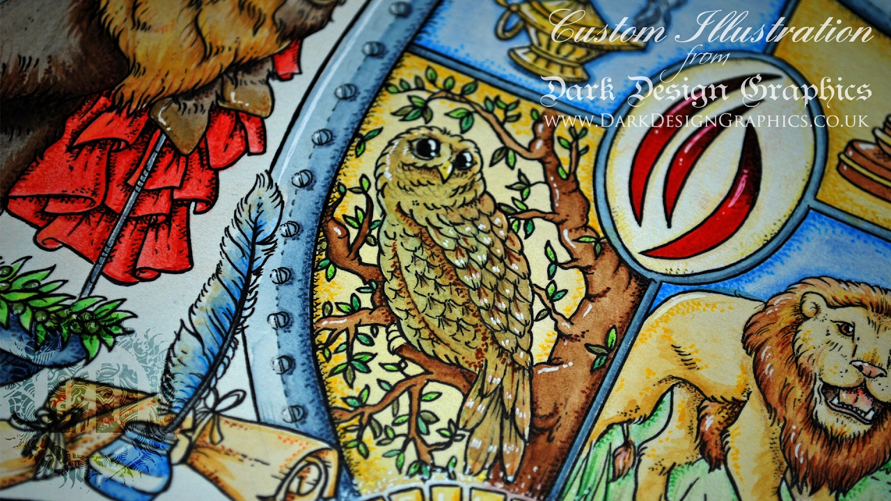 Symbolic Coat of Arms Design ~ Custom made by Dark Design Graphics