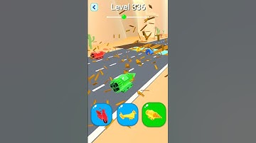 Shape-shifting Funny Race All Level Gameplay Walkthrough Master Level #336 BeamNG.drive #Shorts