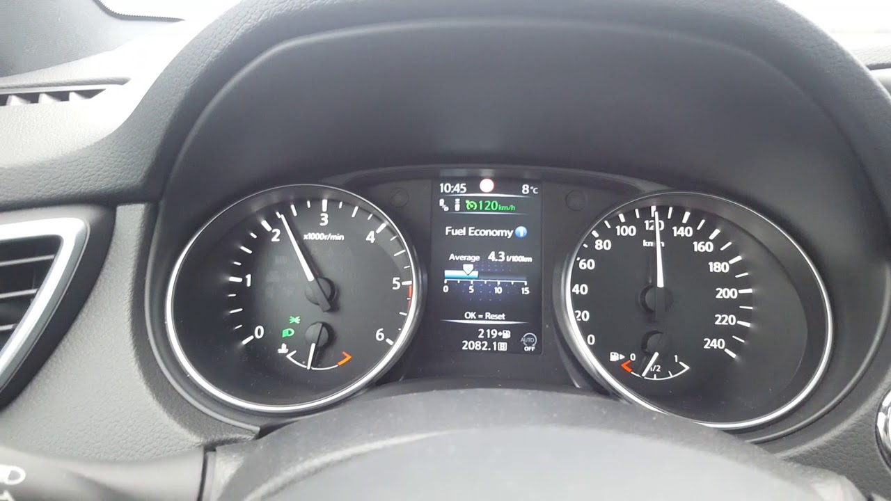 Fuel economy ниссан кашкай что означает