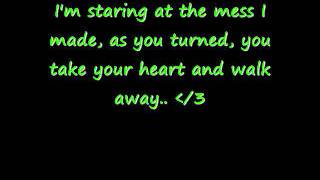 The Mess I made Lyrics by Parachute