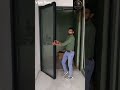Luxury PT Aluminium Door Fitting 😱 | Modern Home Door Installation