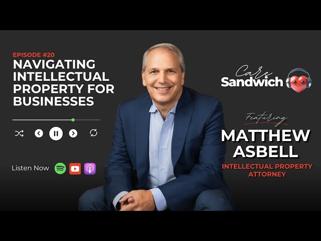 Navigating Intellectual Property for Businesses With Matthew Asbell 🎙🥪 #intellectualproperty