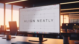 PowerPoint 365 Align Everything Perfectly with Grids and Guides 🧲