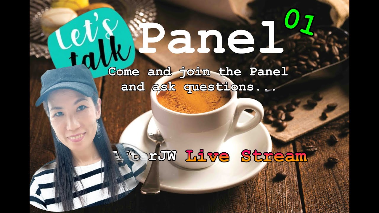 I was part of the 1st "Lets Talk panel" Watch the replay with me.