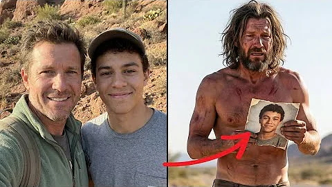 Father and Son Vanished In Arizona — 1 Year Later Father Seen Holding Photo of Missing Son...