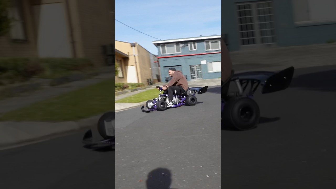 150cc TURBO go kart first ride with BOOST! 💨 