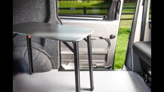 How to use the Loc8 table that fits to any VW transporter t6 T6.1 sliding side door