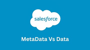 Salesforce MetaData Vs Data | Salesforce Admin Tutorial [Updated 2024] - igmGuru