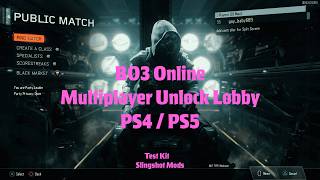 [Showcase] Black Ops 3 | Multiplayer Unlock Lobby | PS4 / PS5 | PS4 Test Kit