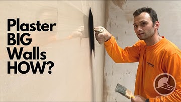 Tips and Tricks- How to Plaster Large Walls