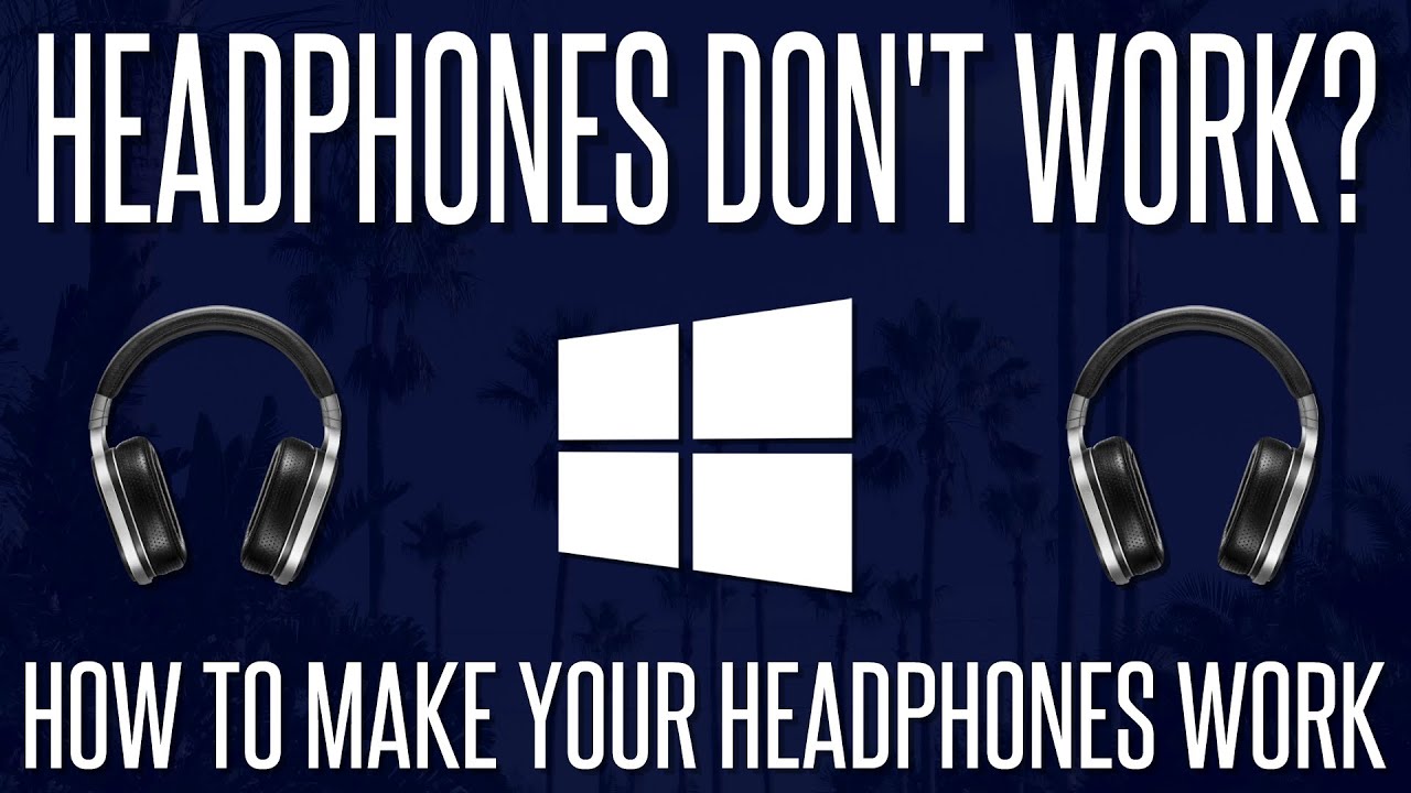 fixheadphoneissue - YouTube