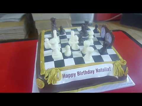 სპორტული ტორტი \"ჭადრაკი\