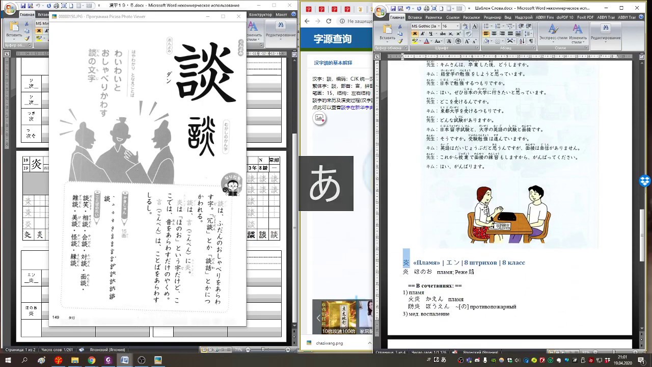 Proishozhdenie Ieroglifa 漢字１９ ５ 炎 談 漢字の成り立ち Youtube