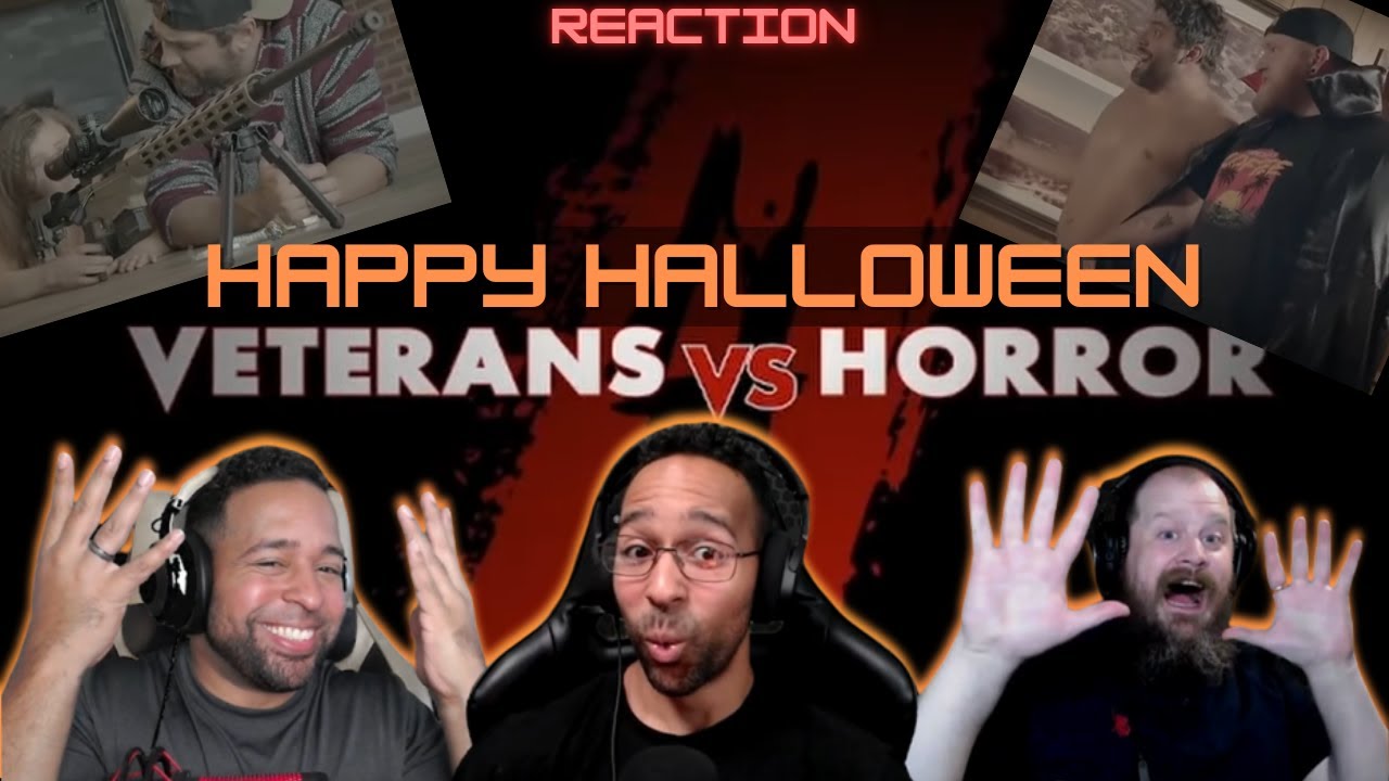 Happy Halloween! We React To - If Veterans Were In Horror Movies 4