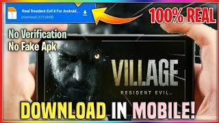 how to download resident evil 8 in android | How to download resident evil 8 for android | Working screenshot 1