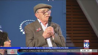 Holocaust Survivor Speaks to Students
