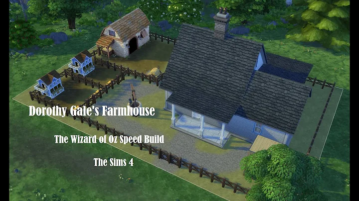 Dorothy's Farmhouse | The Wizard of Oz | The Sims ...