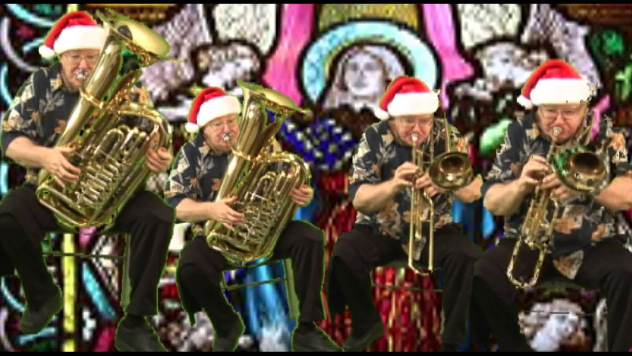 We Wish You A Merry Christmas, LowBrass Quartet YouTube
