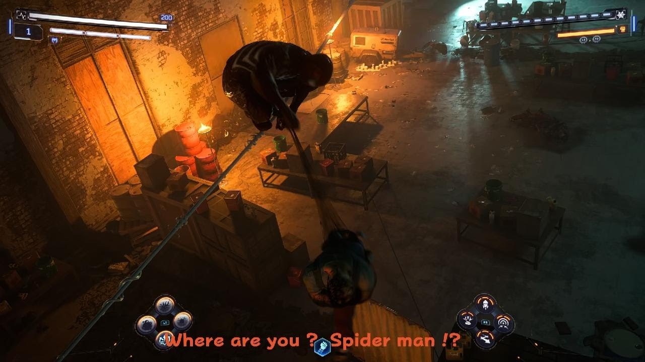 Spider-Man 2- stealth mission