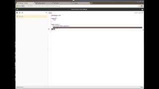 Godev, a web-based Go language IDE