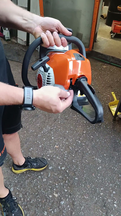 STIHL MS 211#stihlmotorsåg #motorsågman #stihl #gör-det-själv-träbearbetning #ved #arborist #αλυσοπριονο
