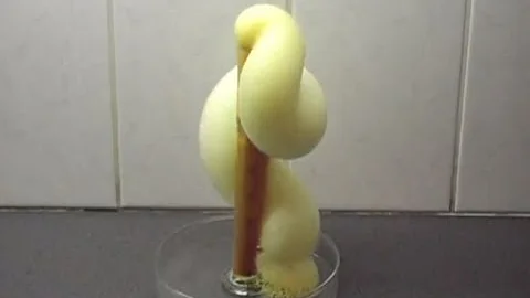 Chemistry experiment 10 - Elephant's toothpaste