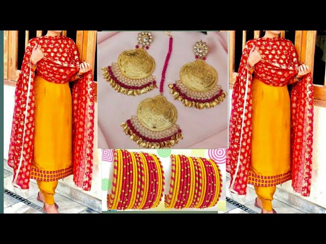 Yellow Punjabi | Suit patiala salwar | Suit color combinations | Suit for  haldi | Haldi dress indian | Patiyala dress, Patiala suit designs, Dress  indian style