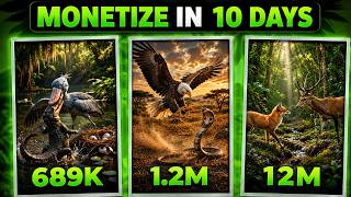 Create VIRAL Animal & Wildlife Videos with AI | 100% Monetized YouTube Method