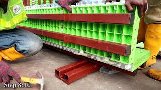 Column Handset Installation Tutorial 2023 | JET Plastic Formwork