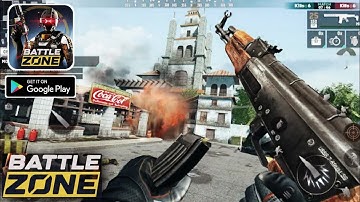 BattelZone PvP FPS Shooter Android Gameplay Walkthrough