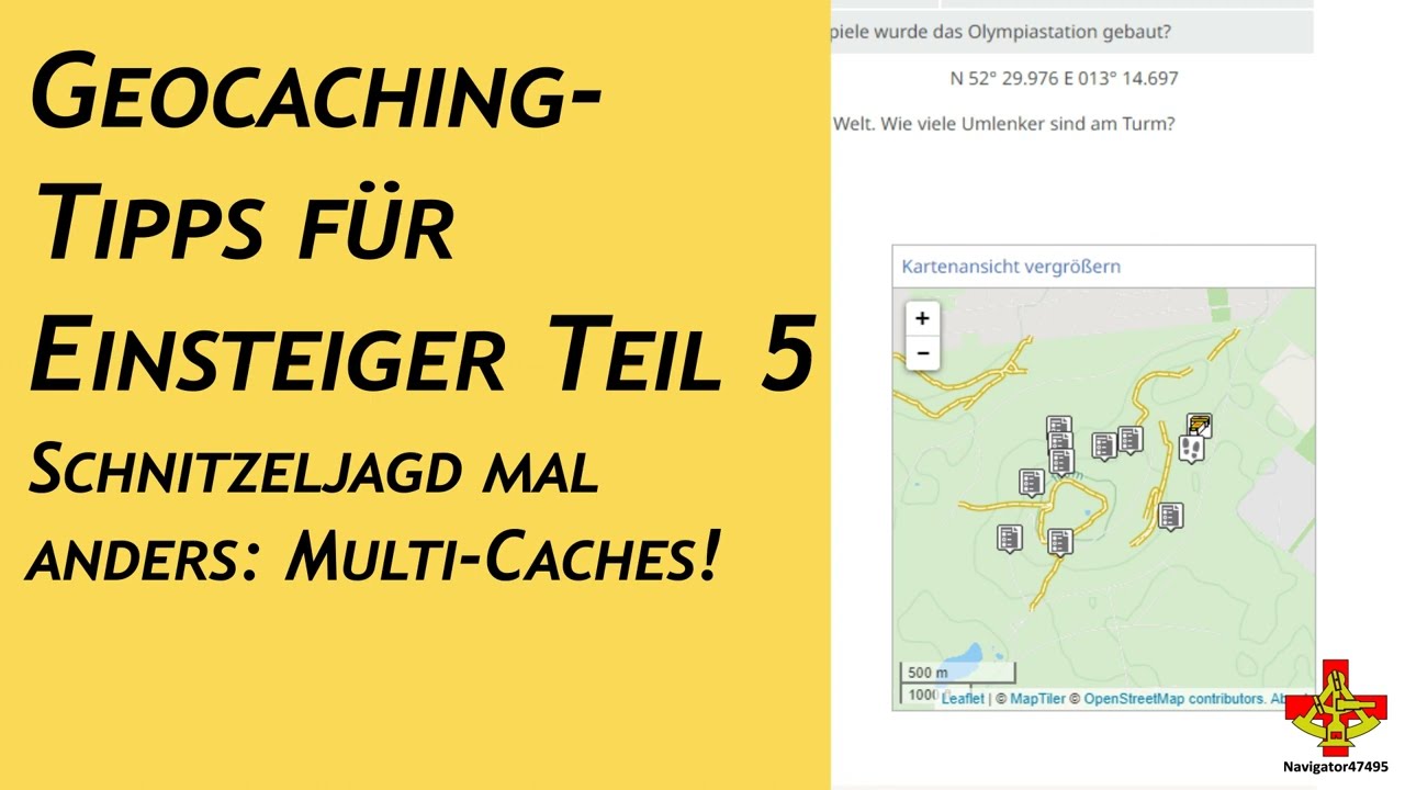 Multicaches schnell erklärt! Tipps für Geocaching-Einsteiger Teil 5