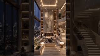 Dubai Villa Lighting Reveal | Luxury Interior Lighting Design #squareinteriors