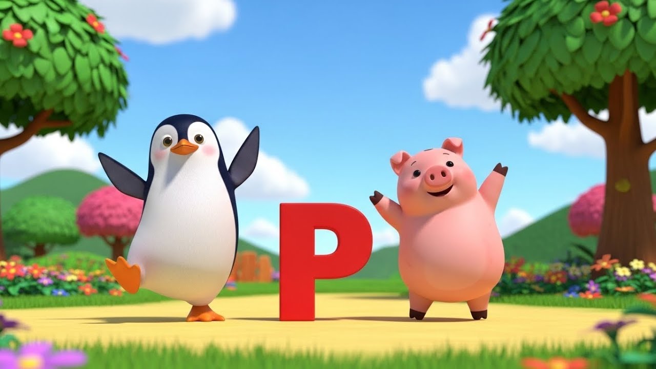 ABC Animals Parade | Fun Baby Song for Kids, Nursery Rhyme & Toddler Music 🐶🐱🦁🎶