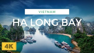 4K | Drone Footage | HA LONG BAY | VIETNAM | UNESCO World Heritage Site |